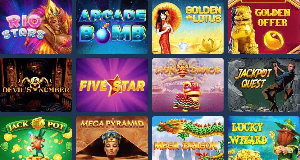 Wintopia Casino Games