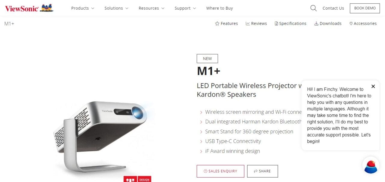 ViewSonic M1+