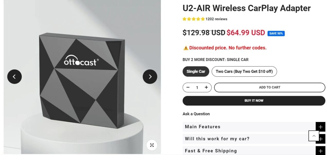 (Best Wireless Carplay Adapter)