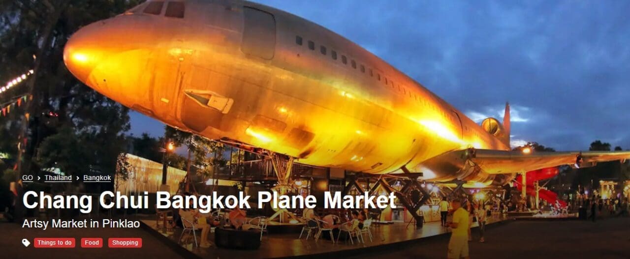 Chang Chui Plane Market (Top Night Market Bangkok)