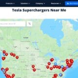 Electrly's Tesla Charging Map