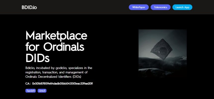 BDID To Know More About This Crypto Read Our Article 