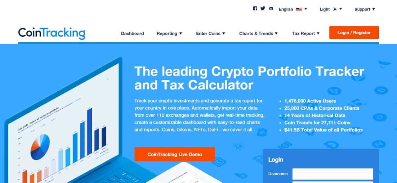 2. CoinTracking