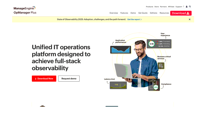 ManageEngine OpManager Plus