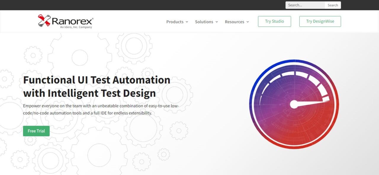 1. Ranorex Studio (Best Test Management Tools)