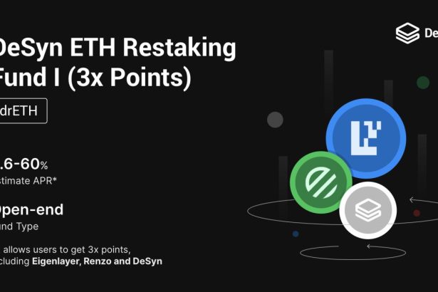 Decentralized Fund Management Platform DeSyn Launch Liquidity Restaking Fund