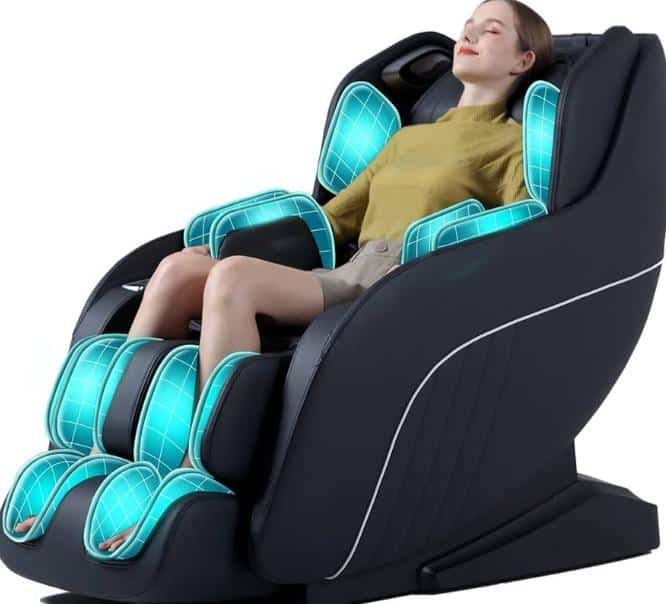 18. Electric Massage Recliner Chair with Bluetooth Speakers