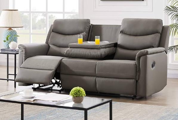 20. Electric Wall Hugger Reclining Sofa Set (Best Electric Furniture)
