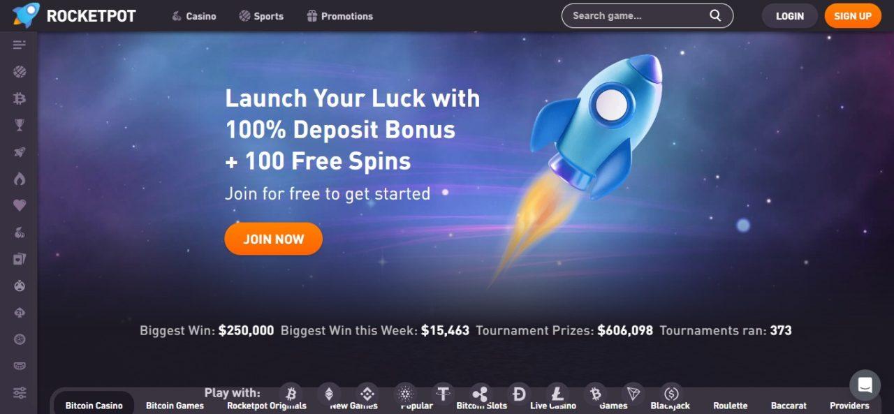 18. Rocketpot Casino