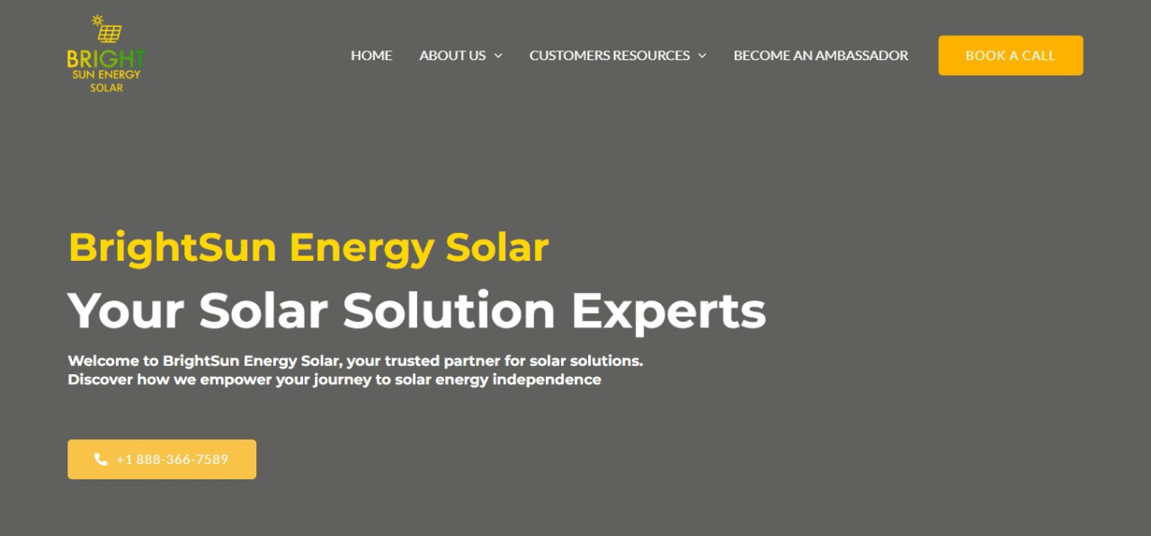 BrightSun Energy Solutions (Best Solar Company University Place)