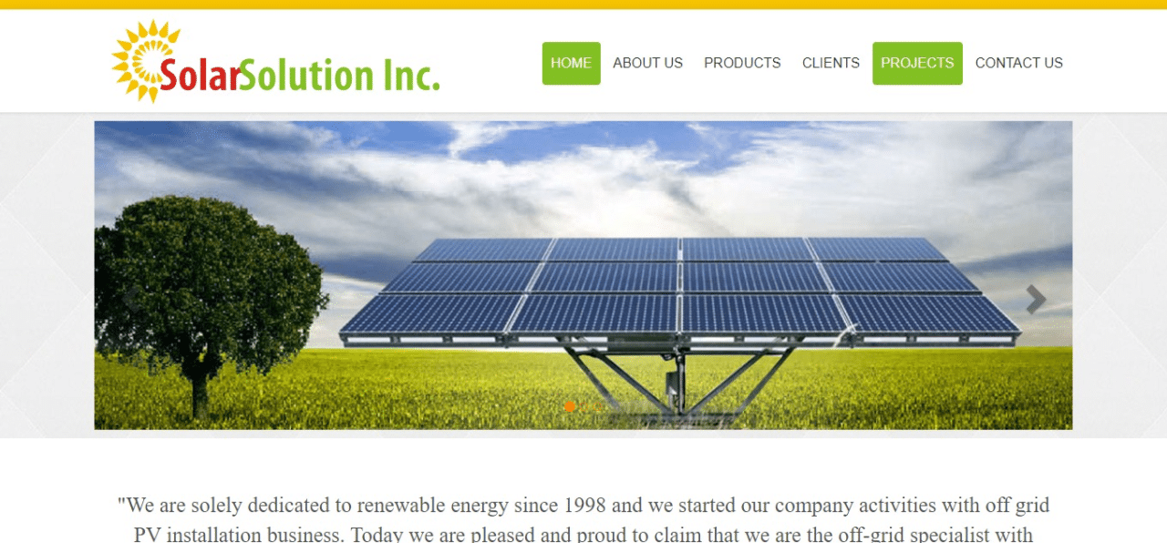 Solar Solutions Inc.