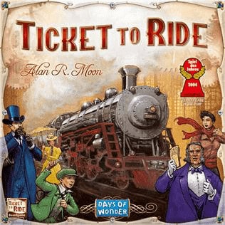 Ticket to Ride (Best Game Night Games)