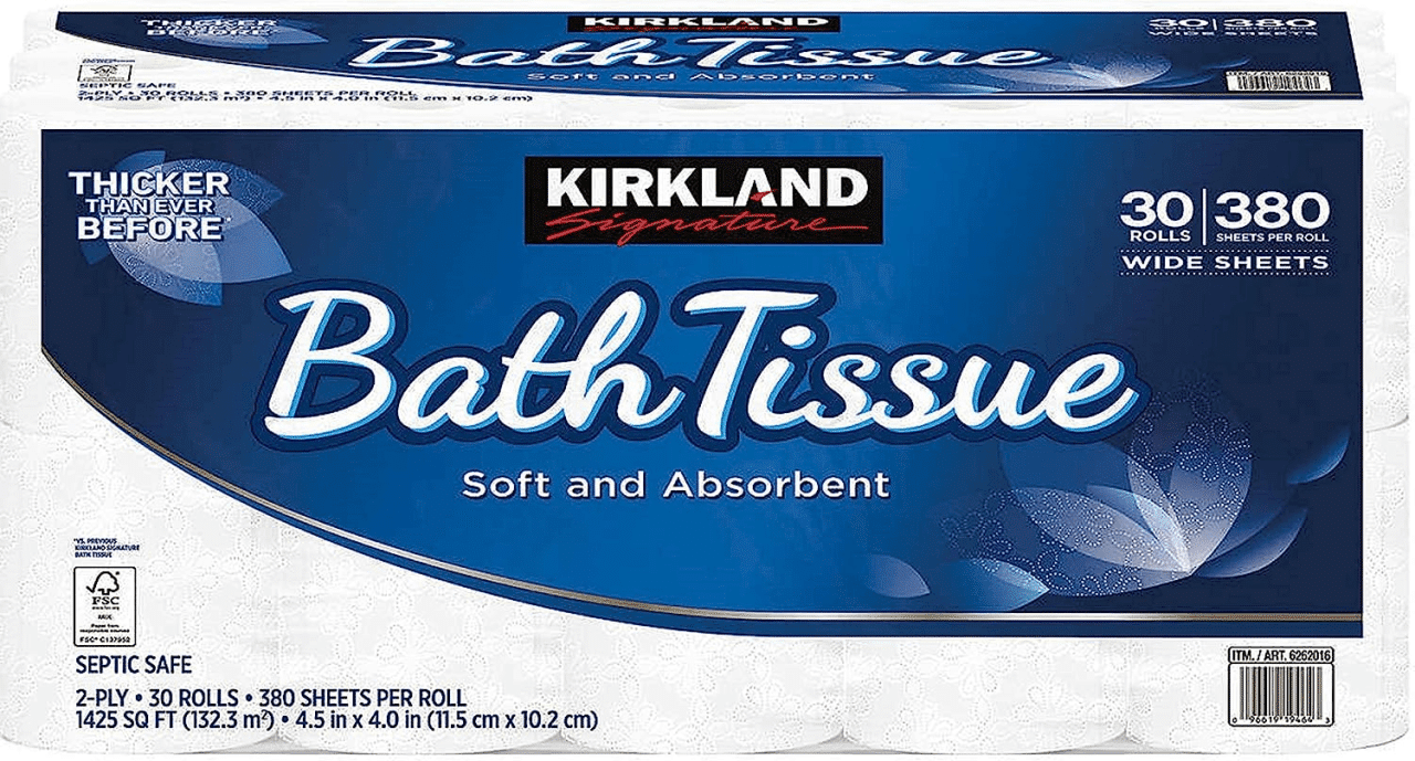 Kirkland Signature Bath Tissue (Costco brand)