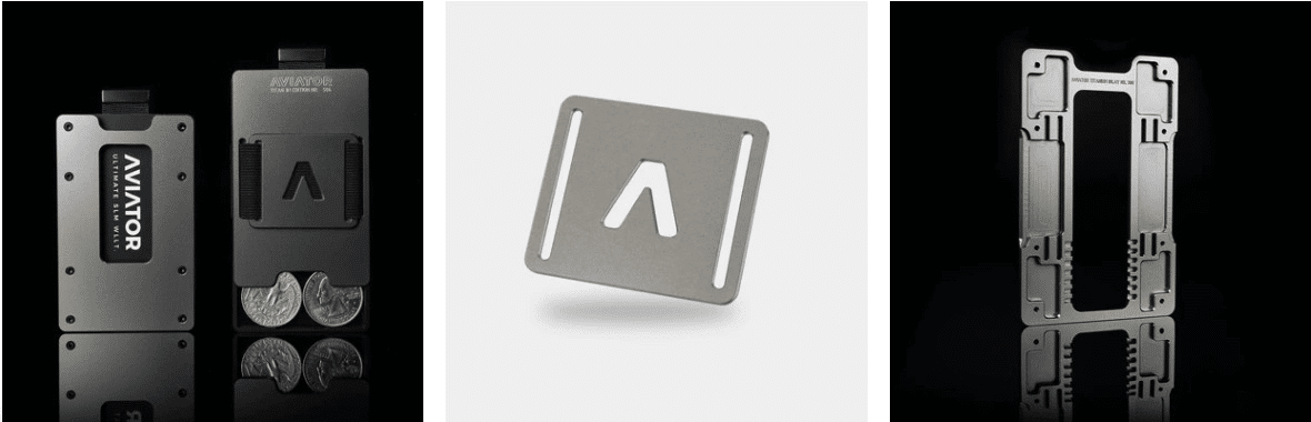 Asterix Labs Titan Titanium Wallet