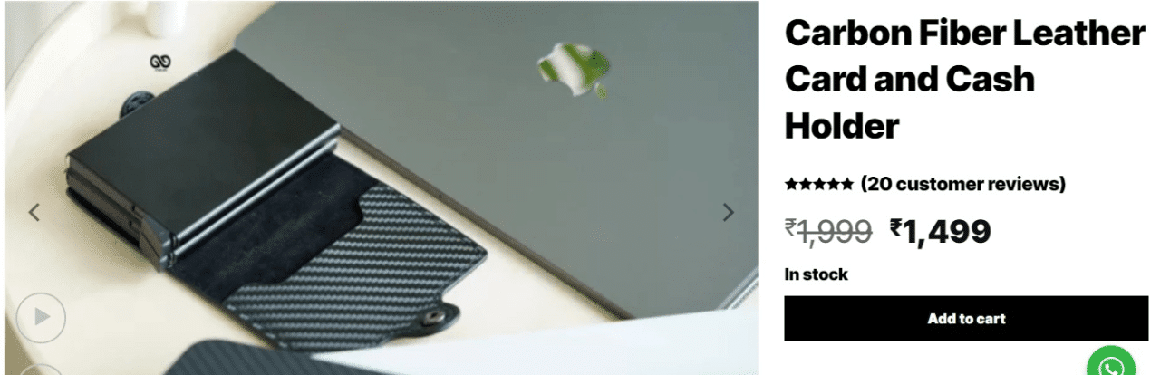 Asterix Labs Stealth Carbon Fiber Cardholder