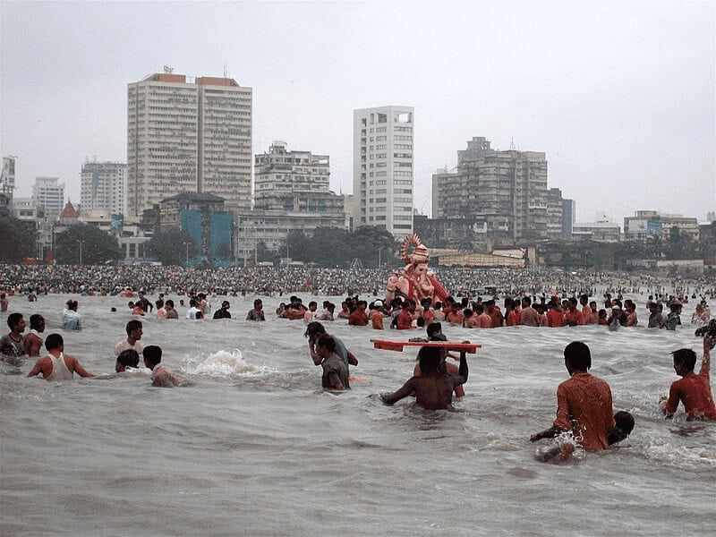 Girgaum Chowpatty (Marine Drive) (Best Beach In Mumbai)