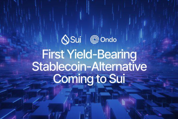 Ondo USDY Treasuries Token Now Available on Sui