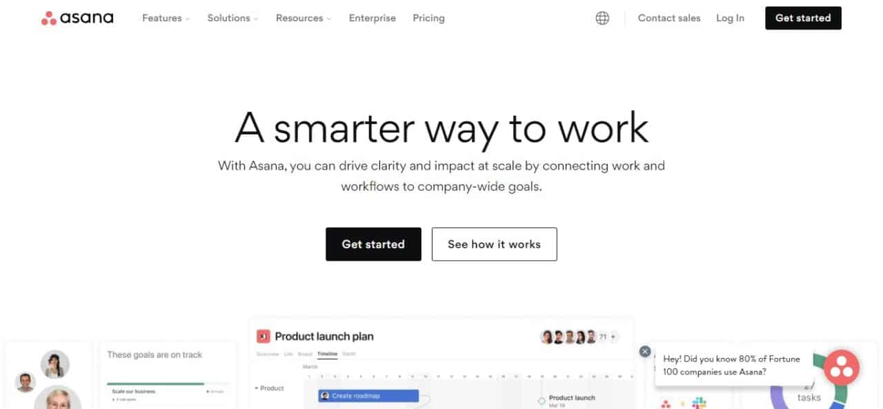 10. Asana (Best To-Do List Apps To Stay On Track In 2024)