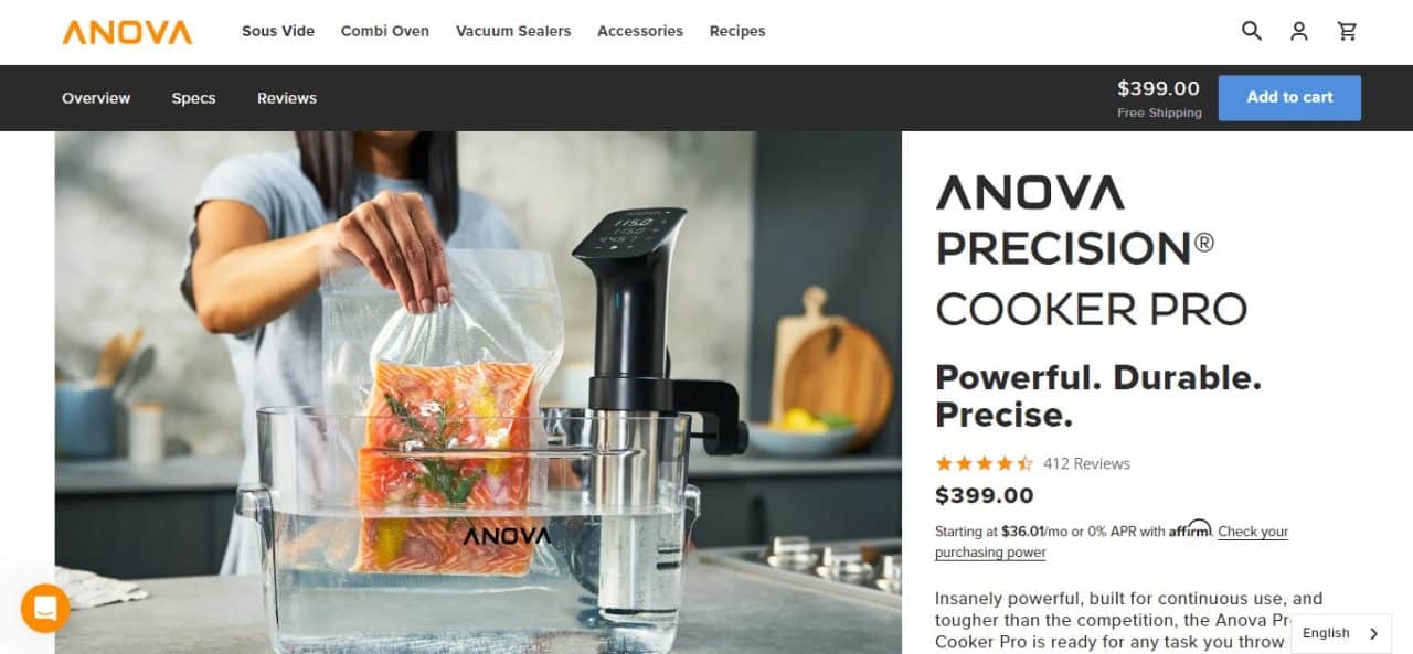 14. Anova Precision Cooker Pro