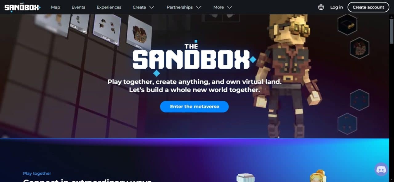 5. The Sandbox (Best Crypto Games)