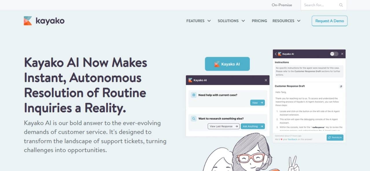 10. Kayako (Best Complaint Management Software)