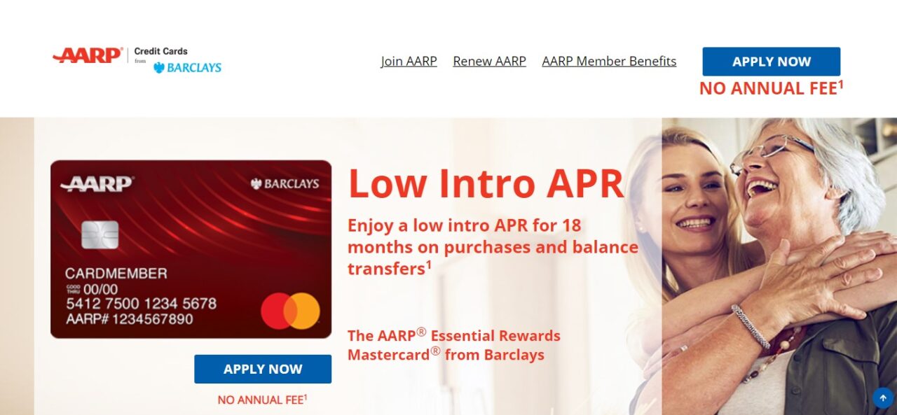 20. AARP® Credit Card from Chase (Best Travel Credit Card No Annual Fee)