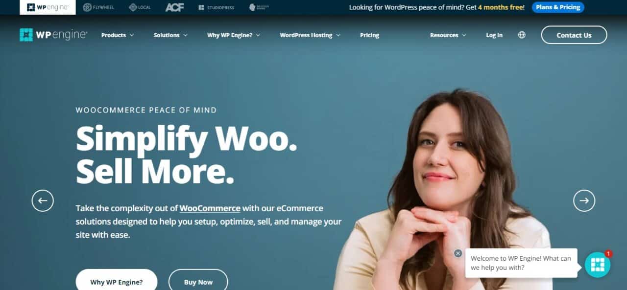 10. WP Engine (Best Web Hosting For Small Business Australia)