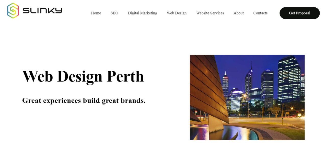 12. Slinky Web Design