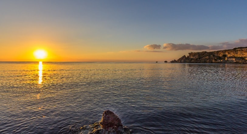 1. Golden Bay (Best Beaches In Malta)