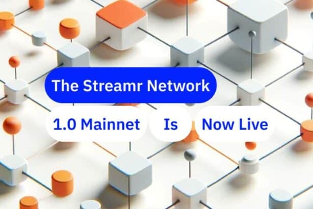 Streamr Network 1.0 Mainnet Launches, Fulfilling the 2017 Roadmap's Vision of Decentralized Data Broadcasting