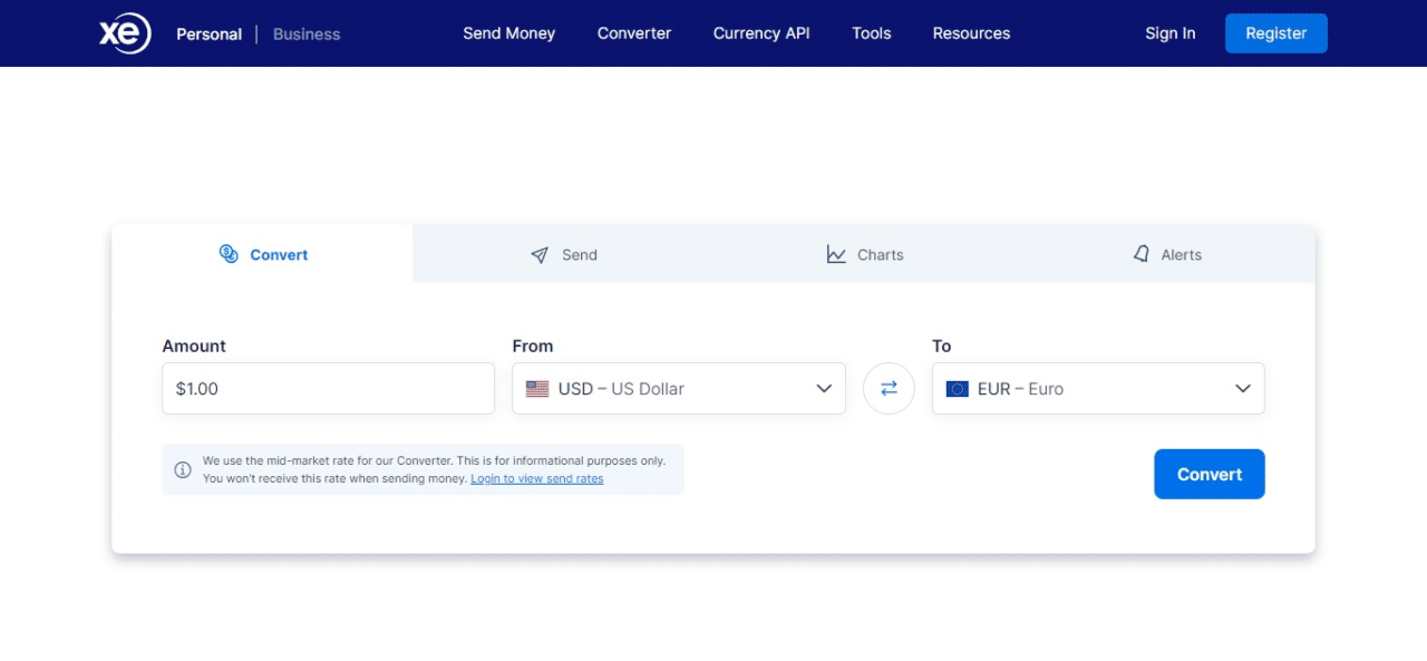 XE Currency (Best Travel Apps Australia)