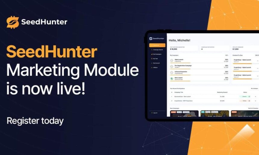 SeedHunter Marketing Module is live - Web3 Influencer Campaigns