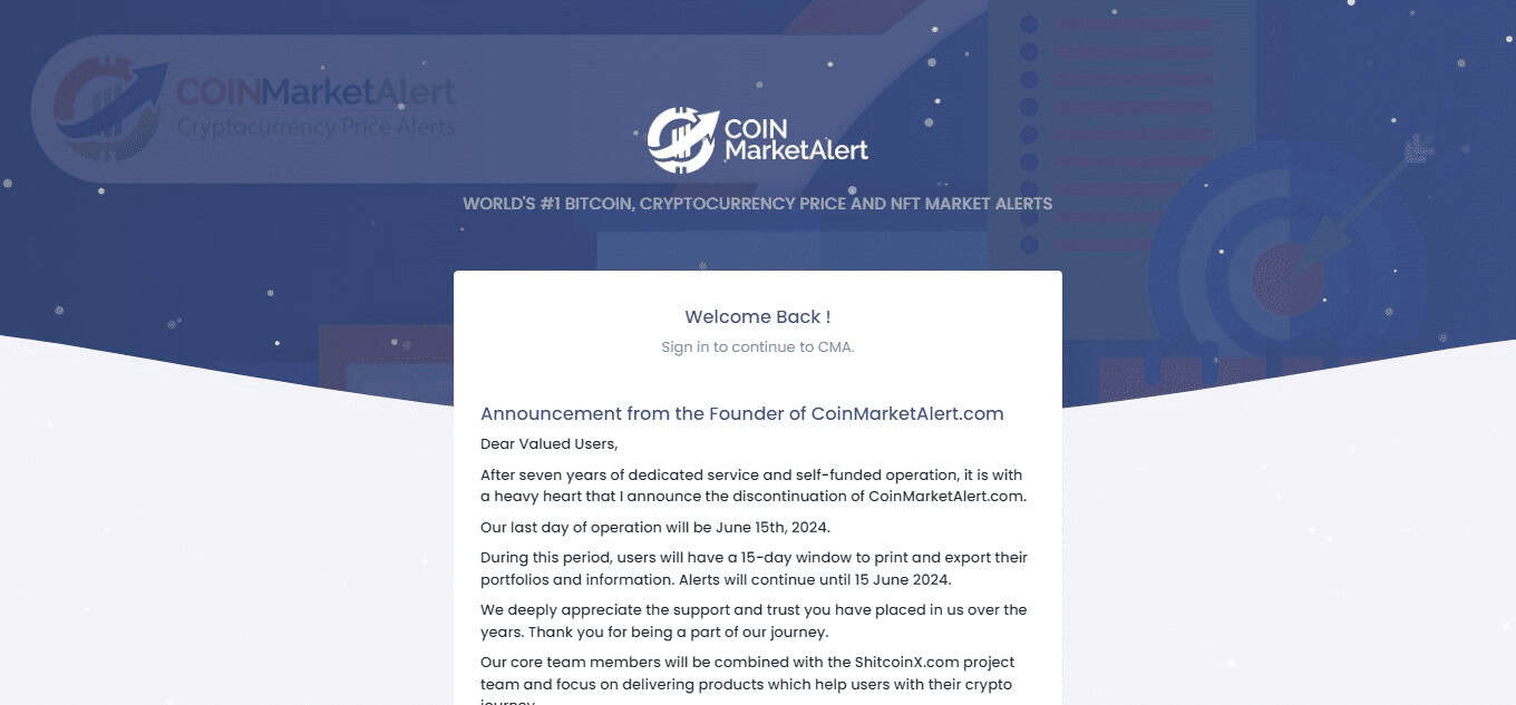 CoinMarketAlert