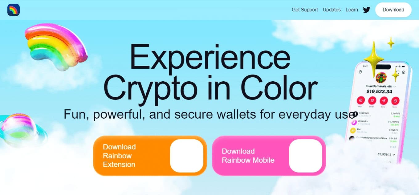 Rainbow Wallet