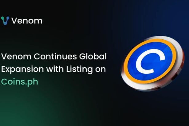 Venom Continues Global Expansion with Listing on Coins.ph