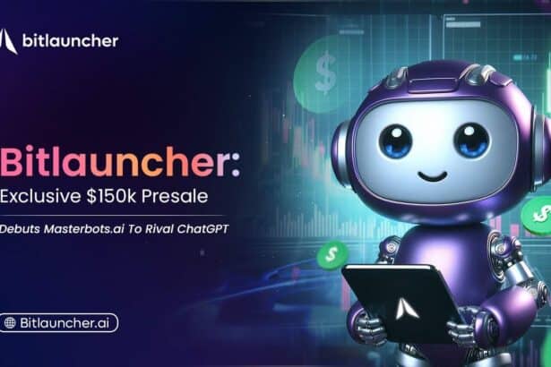 Exclusive $150K Presale: Bitlauncher Debuts Masterbots.ai, the Revolutionary AI Poised to Rival ChatGPT