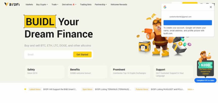 20 Best BYDFI Crypto Exchange Alternatives In 2024
