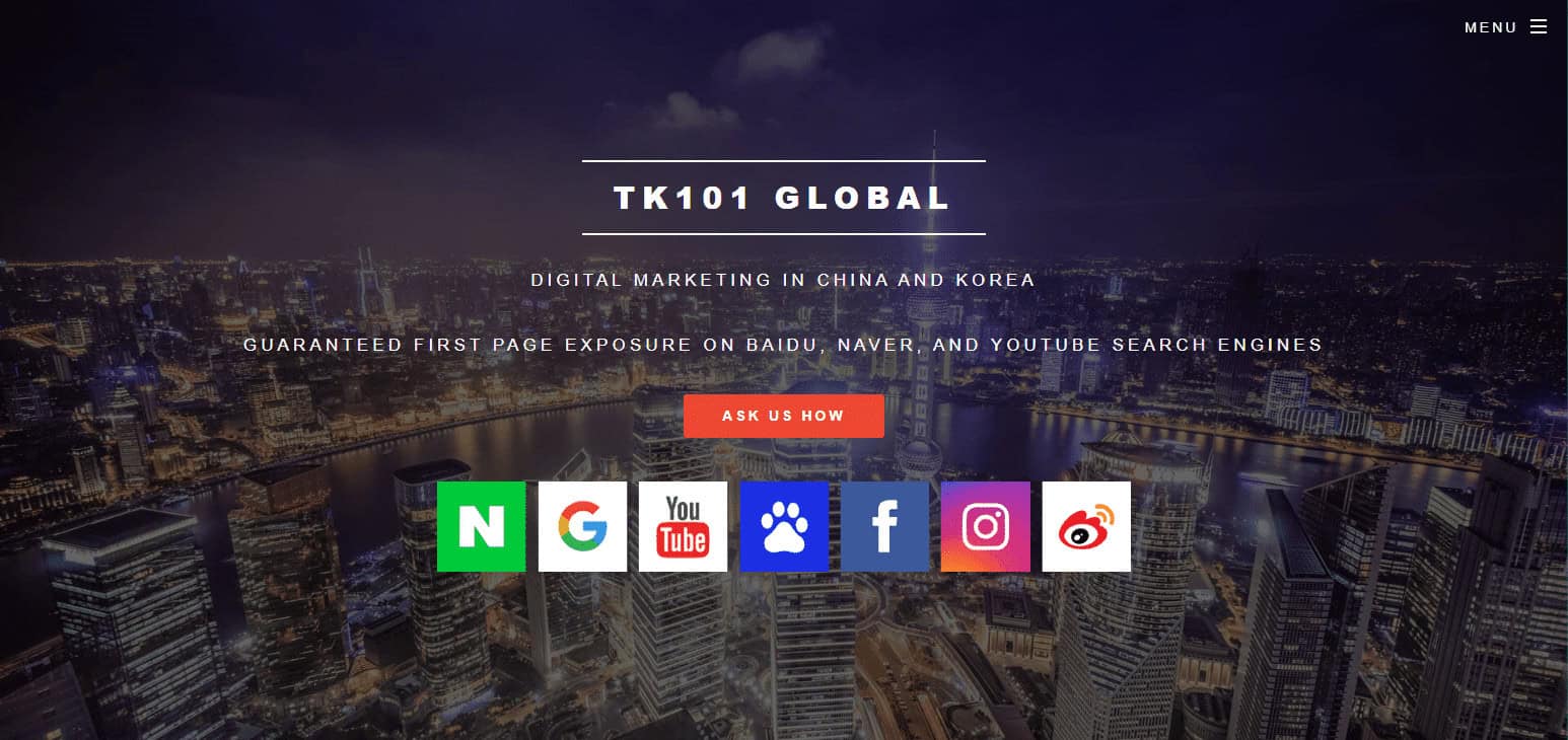 TK101 Global Best Seo Agency In South Korea 