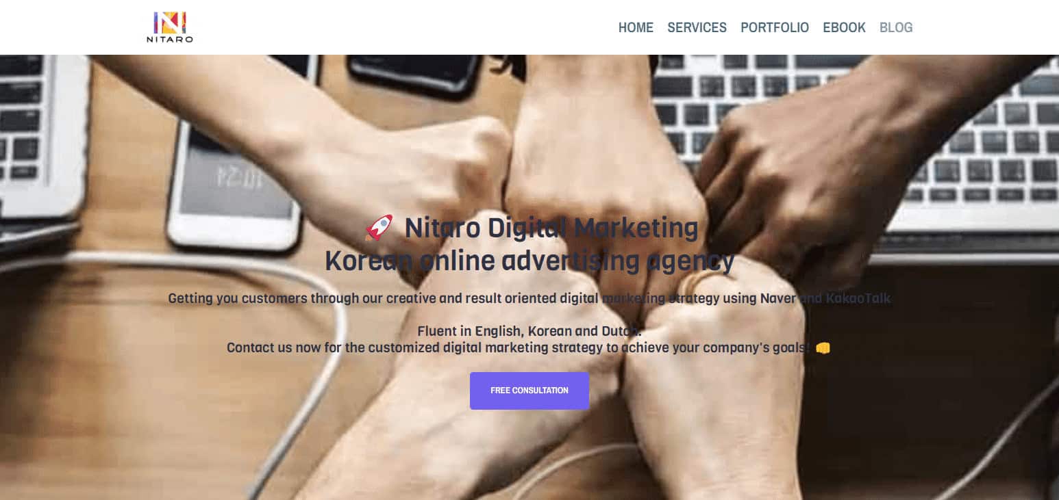 Nitaro Digital Marketing Best Seo Agency In South Korea 