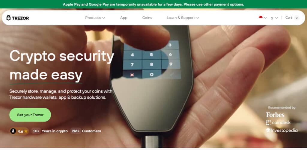 Trezor Device