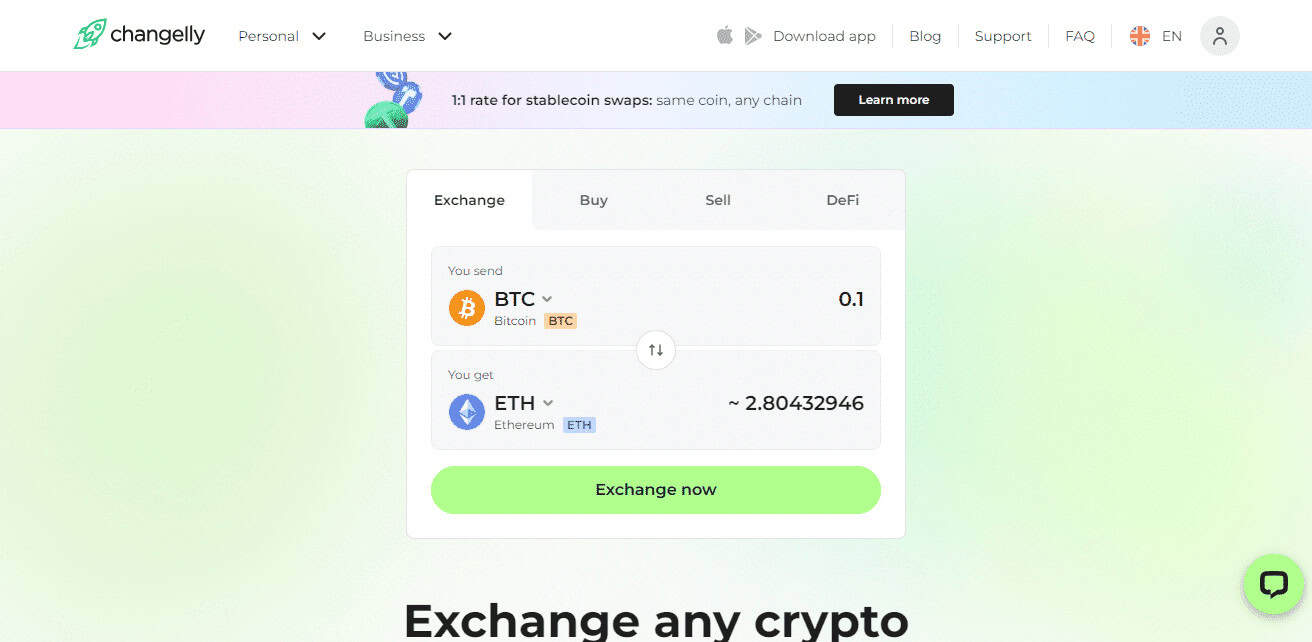 Changelly  Bit2Me Exchange Alternatives