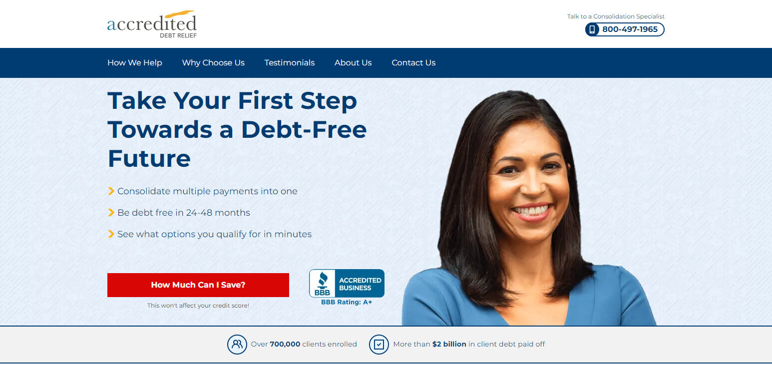 Accredited Debt Relief Best Tax Debt Relief Services