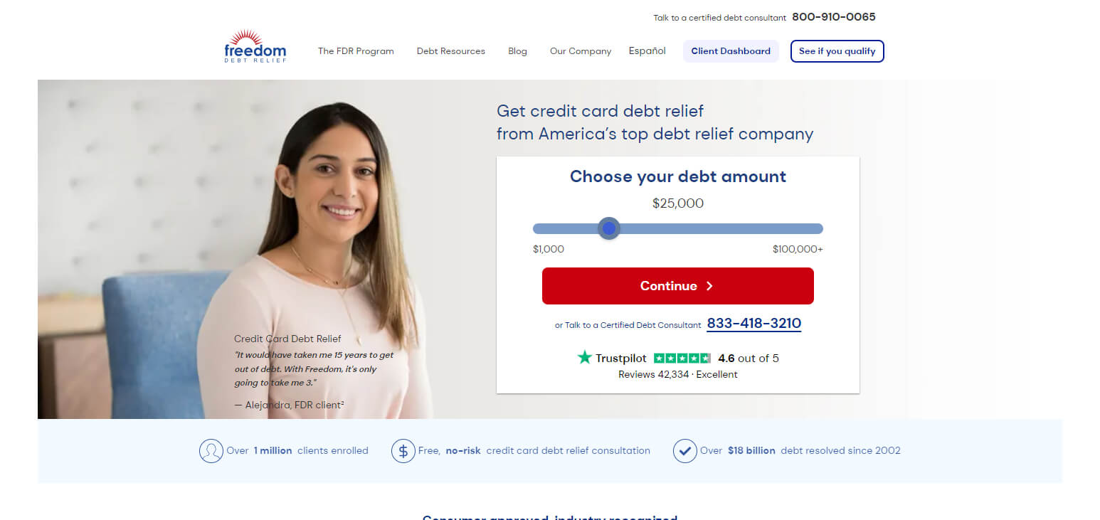 Freedom Debt Relief Best Tax Debt Relief Services