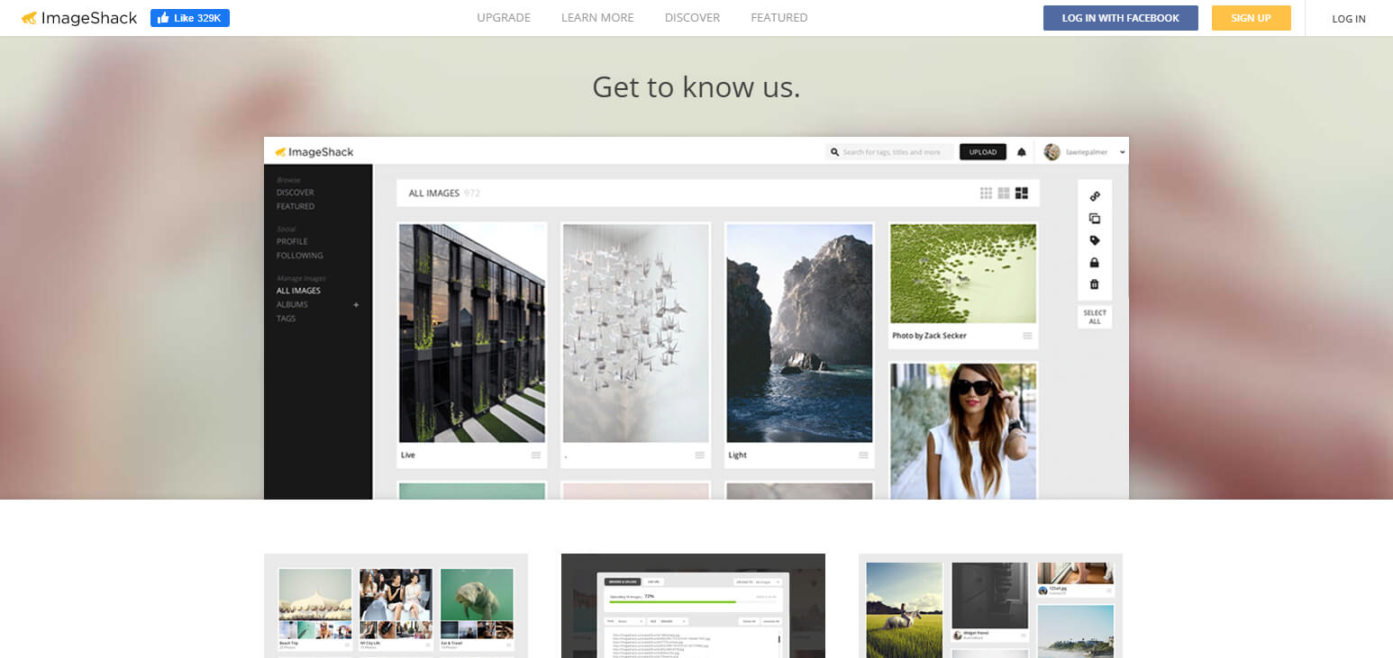 ImageShack Best Apps For Photo Storage