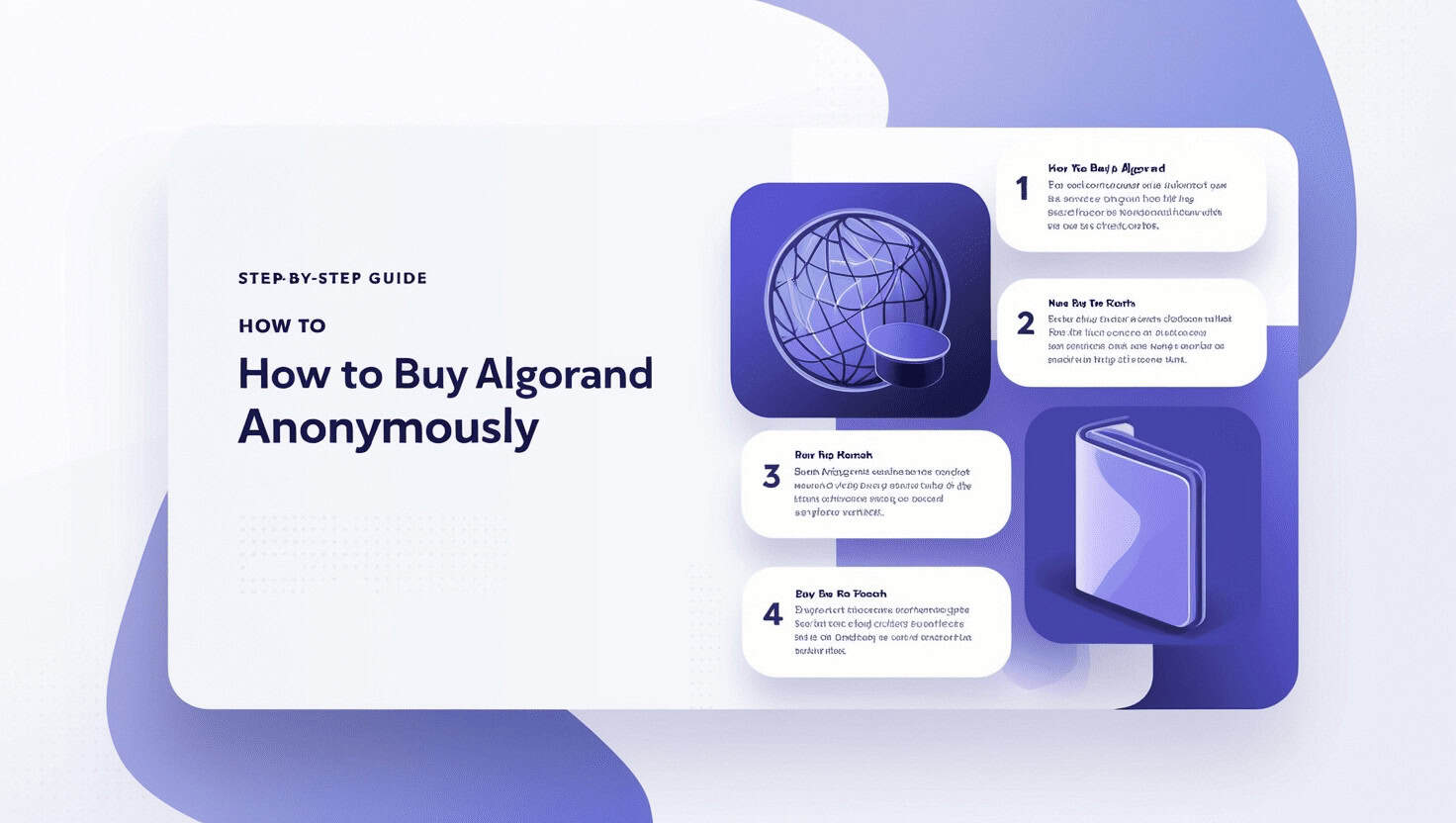 How To Buy Algorand Anonymously: A Step-By-Step Guide