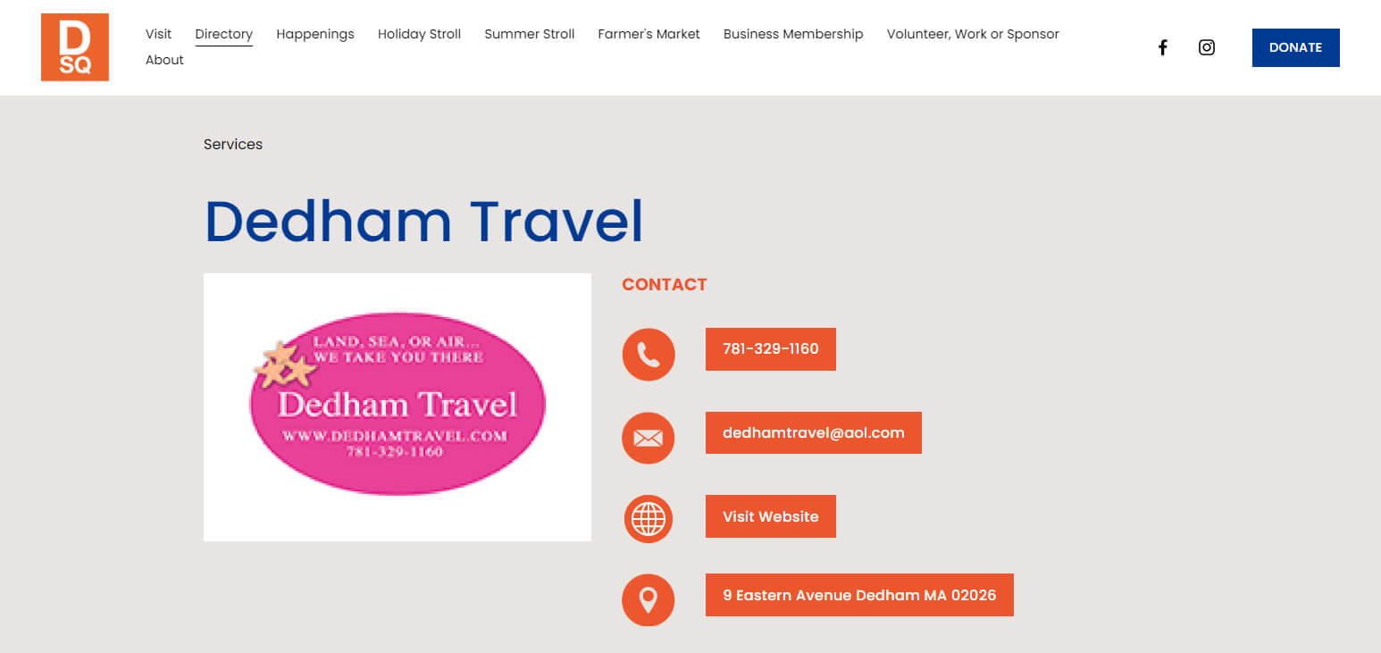 Dedham Travel