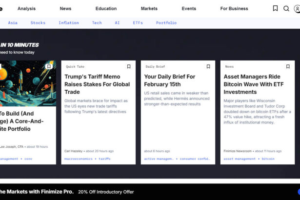 9 Best Finimize Competitors: Top Alternatives for Financial Insights