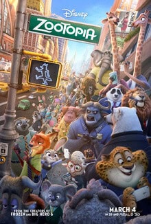 Zootopia Top Animated Disney Movies of All Time