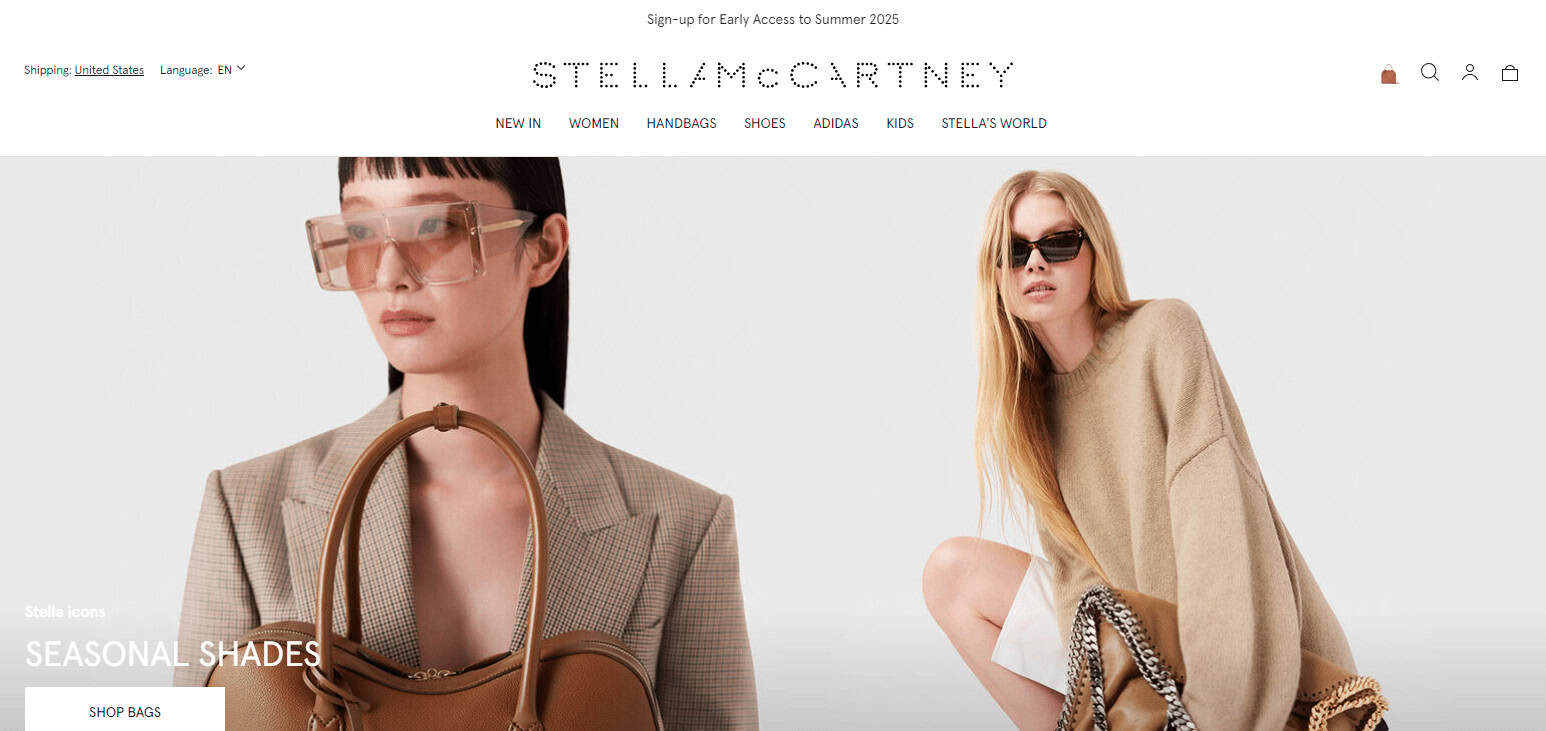 Stella McCartney Top Fashion Designers of The Year