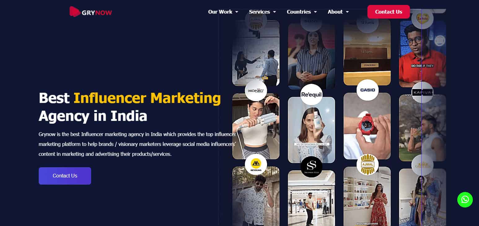 Grynow Top  Arabic Influencer Marketing Agencies